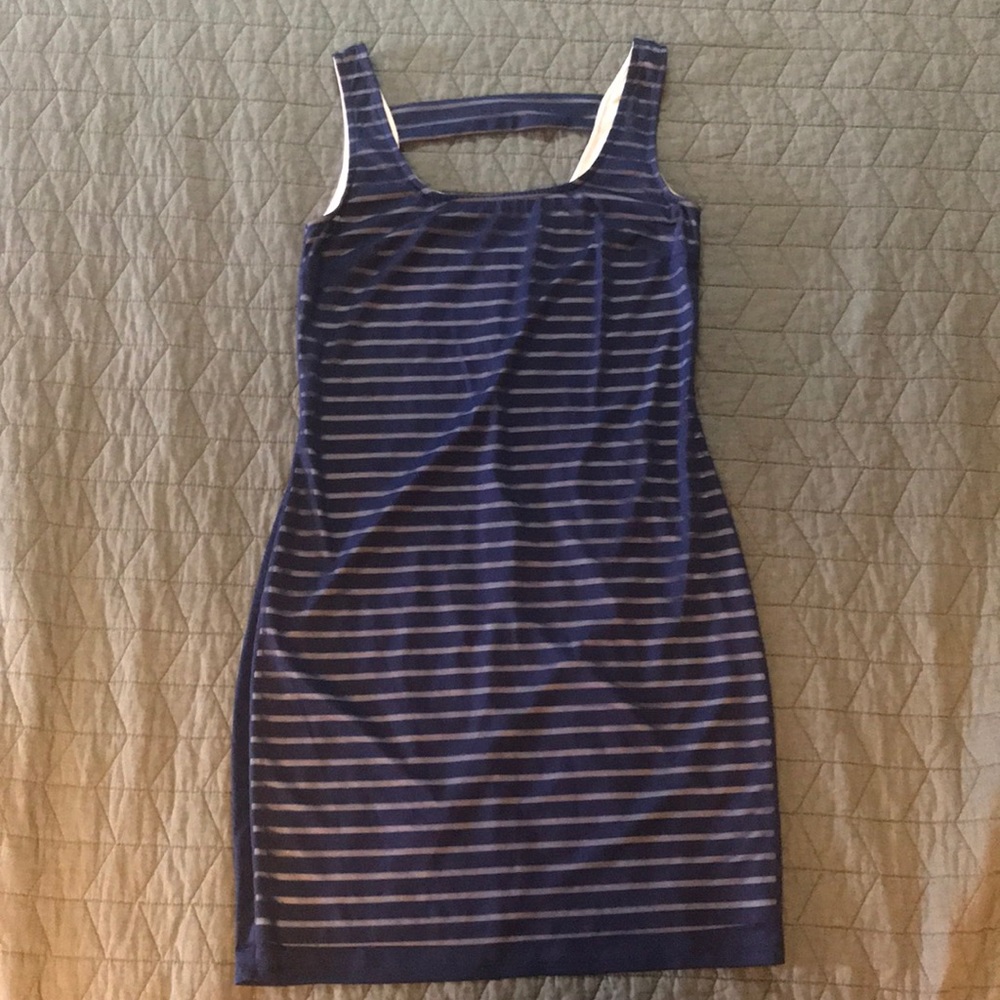 🚫SOLD!!🚫 Jennifer Lopez Navy Blue Dress